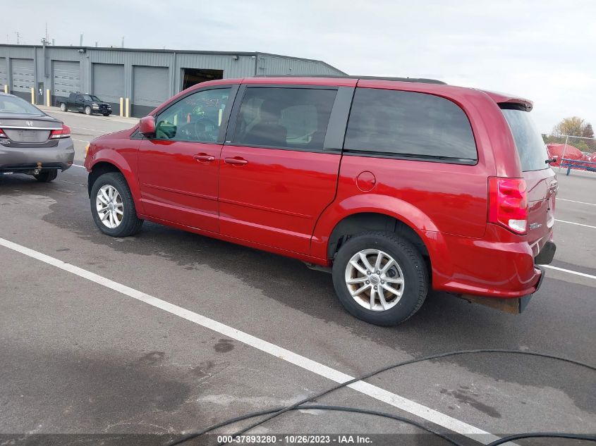 2014 DODGE GRAND CARAVAN SXT - 2C4RDGCG6ER182362