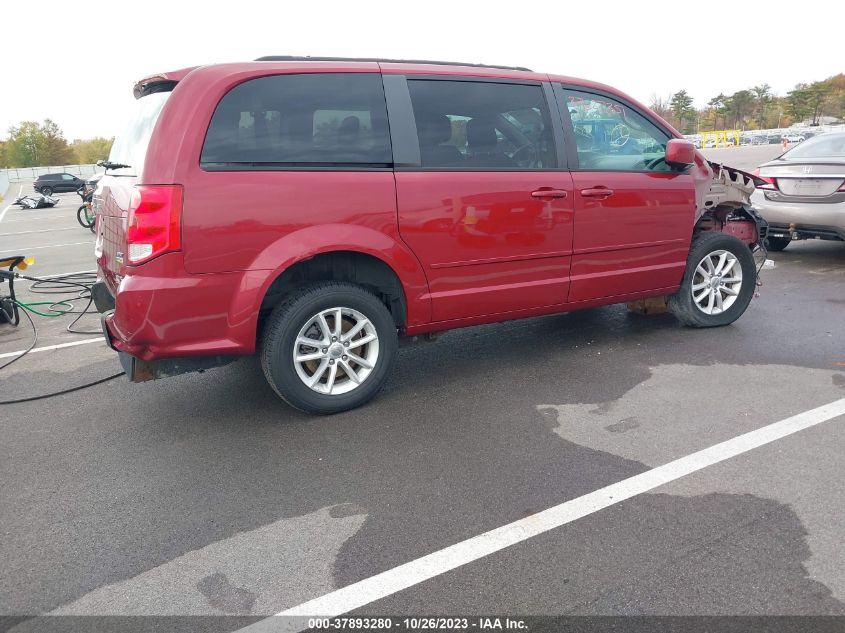 2014 DODGE GRAND CARAVAN SXT - 2C4RDGCG6ER182362