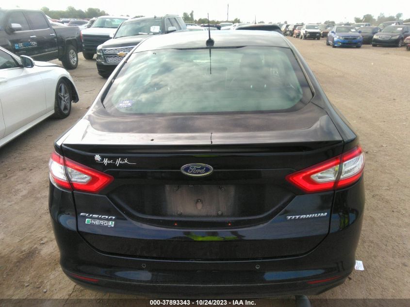 2016 FORD FUSION ENERGI TITANIUM - 3FA6P0SU7GR185959