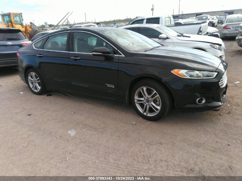 2016 FORD FUSION ENERGI TITANIUM - 3FA6P0SU7GR185959