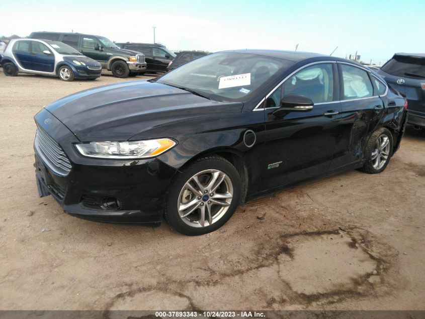 2016 FORD FUSION ENERGI TITANIUM - 3FA6P0SU7GR185959