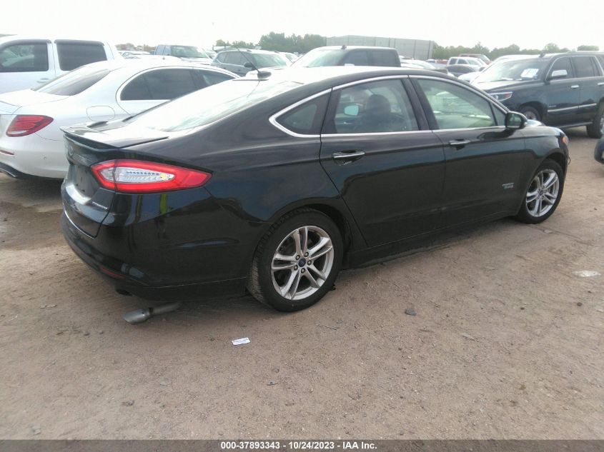 2016 FORD FUSION ENERGI TITANIUM - 3FA6P0SU7GR185959