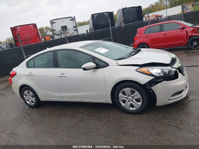 2015 KIA FORTE LX - 0KNAFK4A66F537476