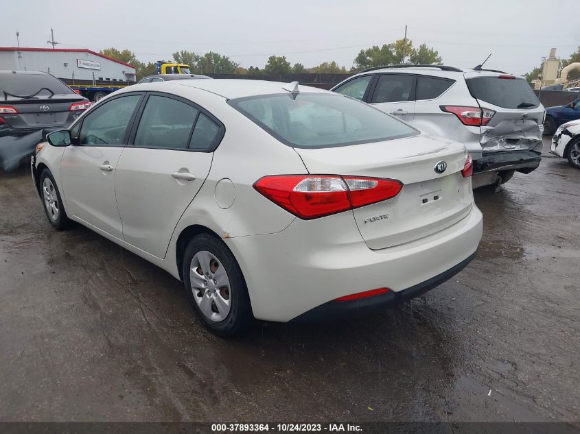 2015 KIA FORTE LX - 0KNAFK4A66F537476