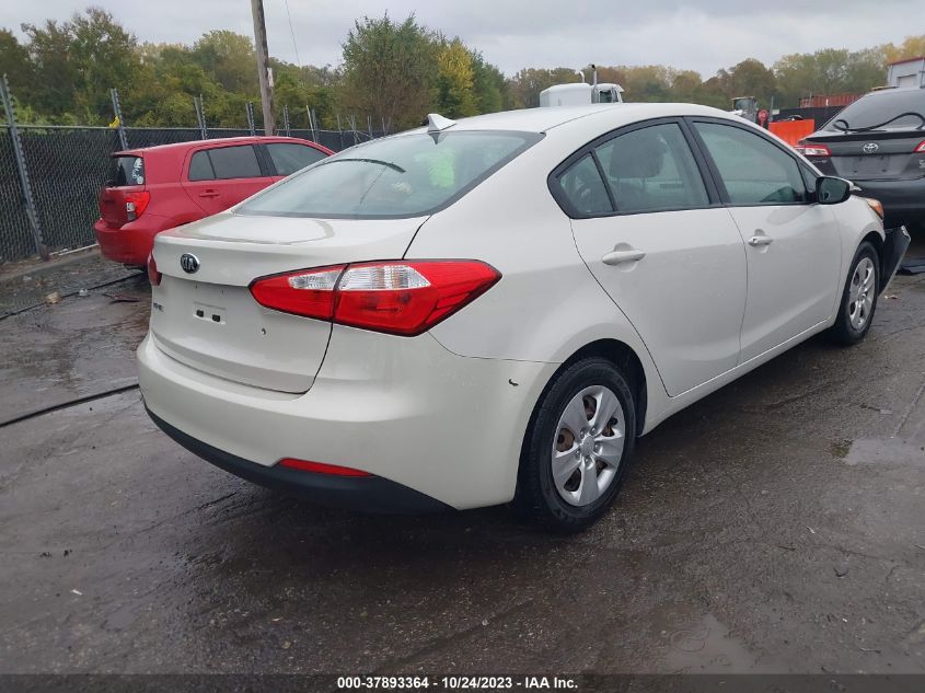 2015 KIA FORTE LX - 0KNAFK4A66F537476