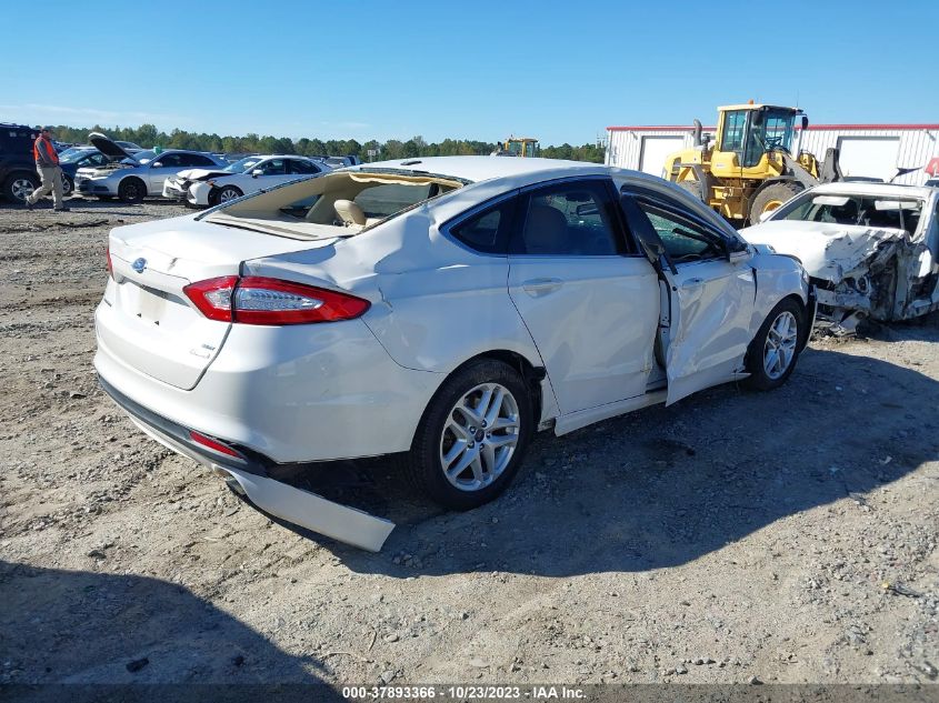 2016 FORD FUSION SE - 1FA6P0HD8G5119592