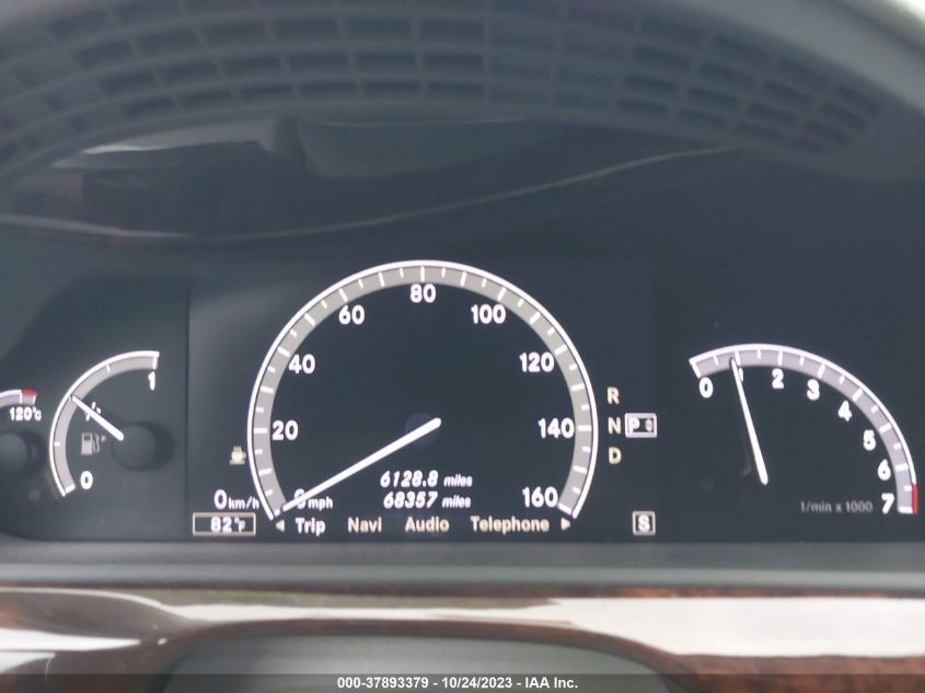 2013 MERCEDES-BENZ S 550 - WDDNG7DB7DA518571
