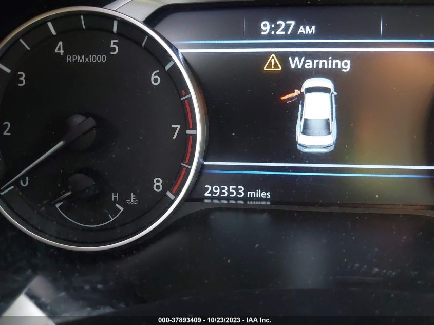 2022 NISSAN ALTIMA SV - 1N4BL4DV6NN389837