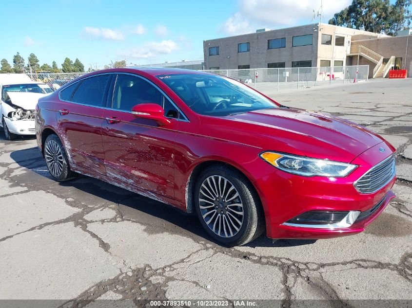 2018 FORD FUSION SE - 3FA6P0H9XJR110814