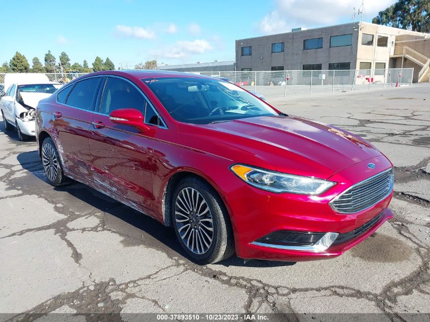 2018 FORD FUSION SE - 3FA6P0H9XJR110814