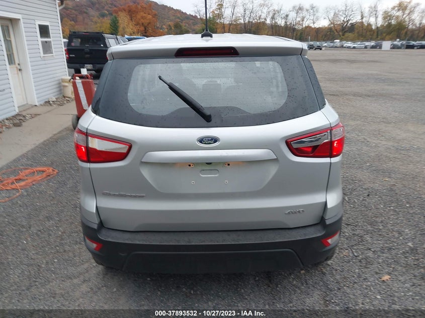 VIN MAJ6S3FL9MC452045 2021 FORD ECOSPORT S