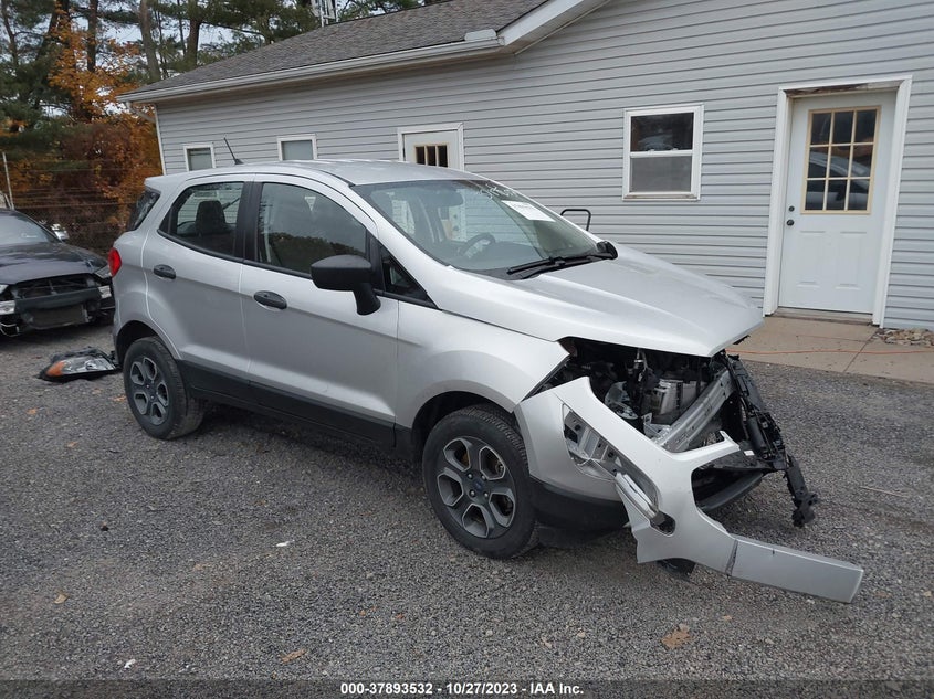 VIN MAJ6S3FL9MC452045 2021 FORD ECOSPORT S