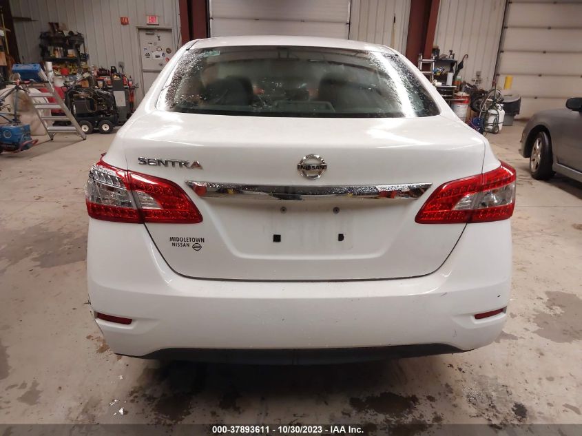 2015 NISSAN SENTRA S - 3N1AB7AP8FY346737