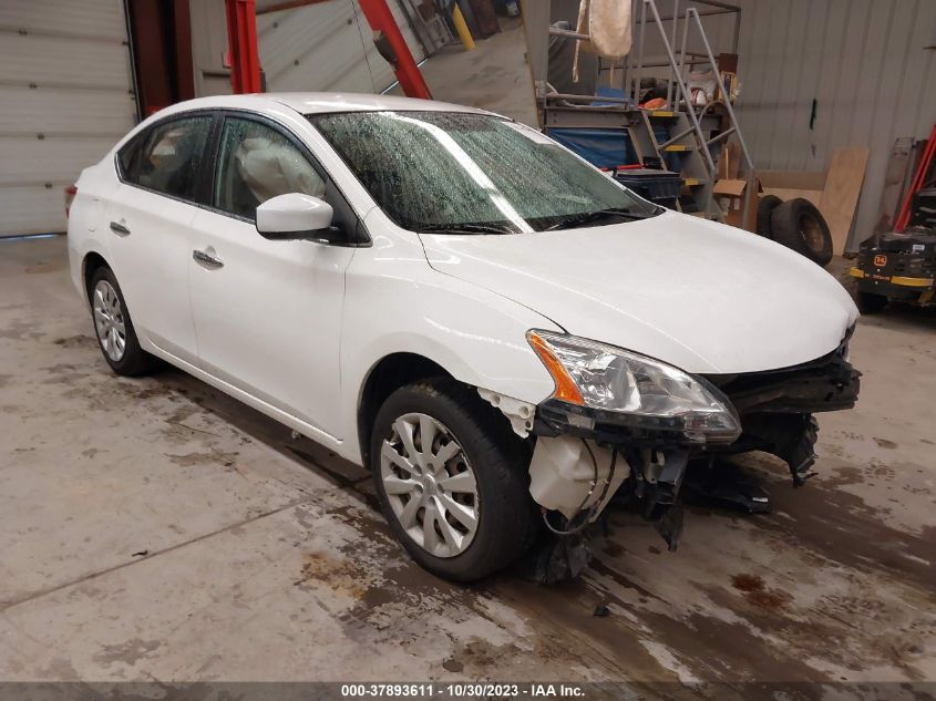 2015 NISSAN SENTRA S - 3N1AB7AP8FY346737