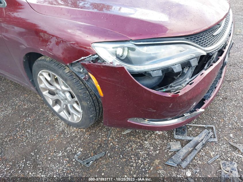 2015 CHRYSLER 200 C - 1C3CCCEG0FN636526