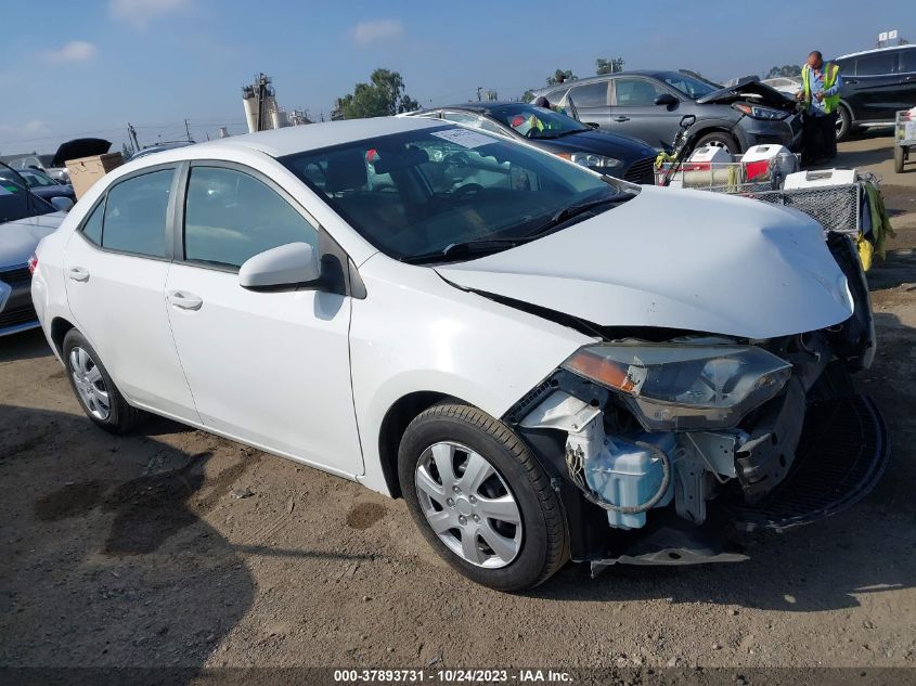 2014 TOYOTA COROLLA L/LE/S/S PLUS/LE PLUS - 5YFBURHE9EP120958