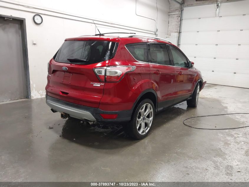 2017 FORD ESCAPE TITANIUM - 1FMCU0J9XHUB44539