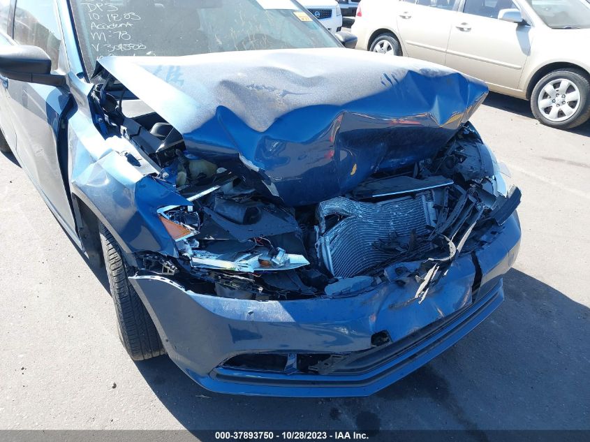 2015 VOLKSWAGEN JETTA SEDAN 2.0L S W/TECHNOLOGY 3VW2K7AJ3FM304588