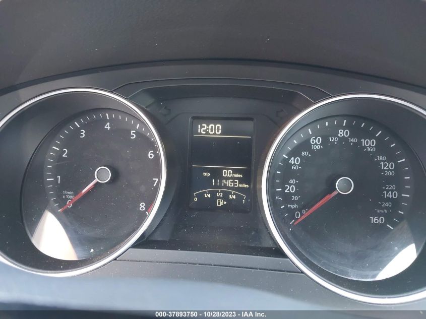 2015 VOLKSWAGEN JETTA SEDAN 2.0L S W/TECHNOLOGY 3VW2K7AJ3FM304588
