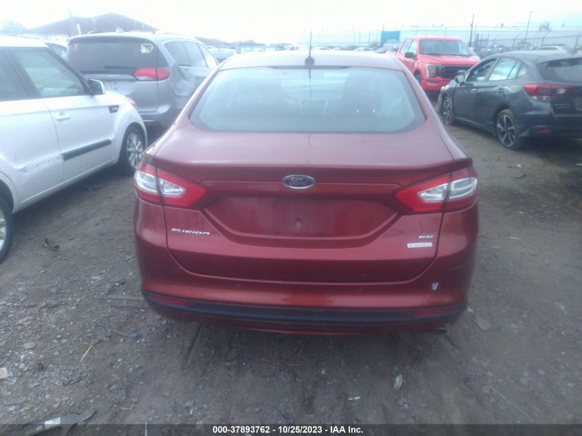2014 FORD FUSION SE - 3FA6P0HD3ER108655