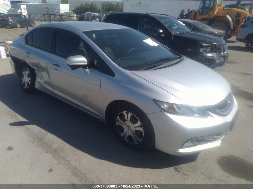 2014 HONDA CIVIC HYBRID - 19XFB4F20EE200458