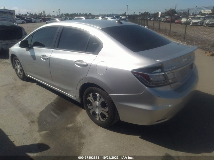 2014 HONDA CIVIC HYBRID - 19XFB4F20EE200458