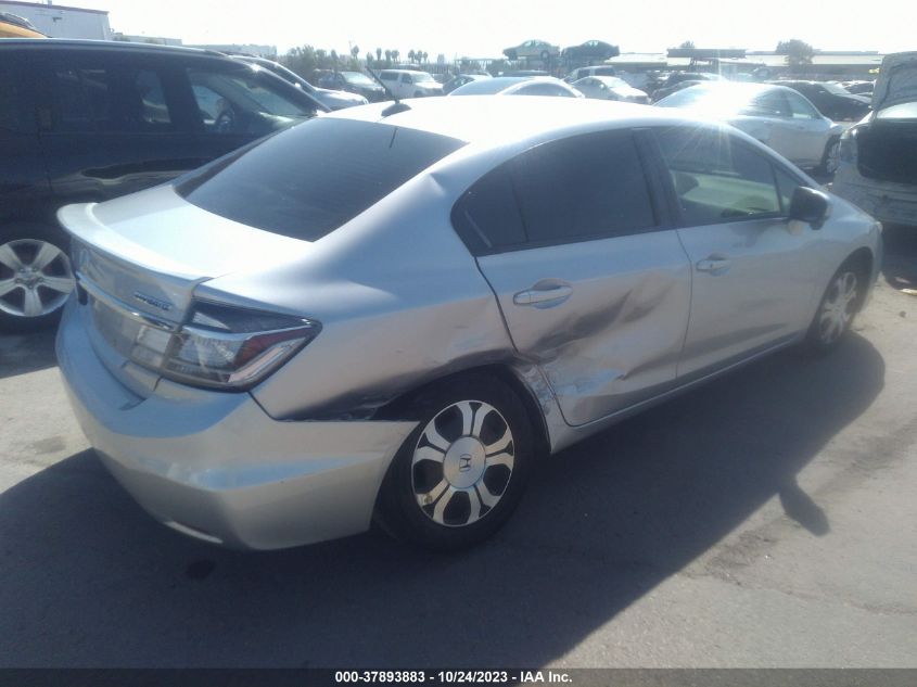 2014 HONDA CIVIC HYBRID - 19XFB4F20EE200458