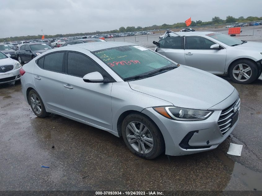 2018 HYUNDAI ELANTRA SEL - KMHD84LF7JU475376