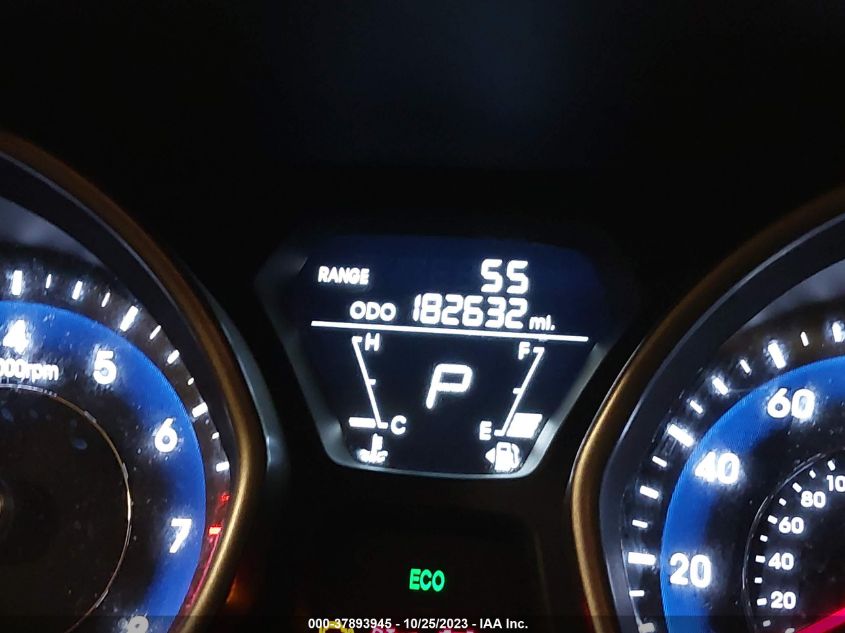 2013 HYUNDAI ELANTRA GLS PZEV - 5NPDH4AE8DH414857