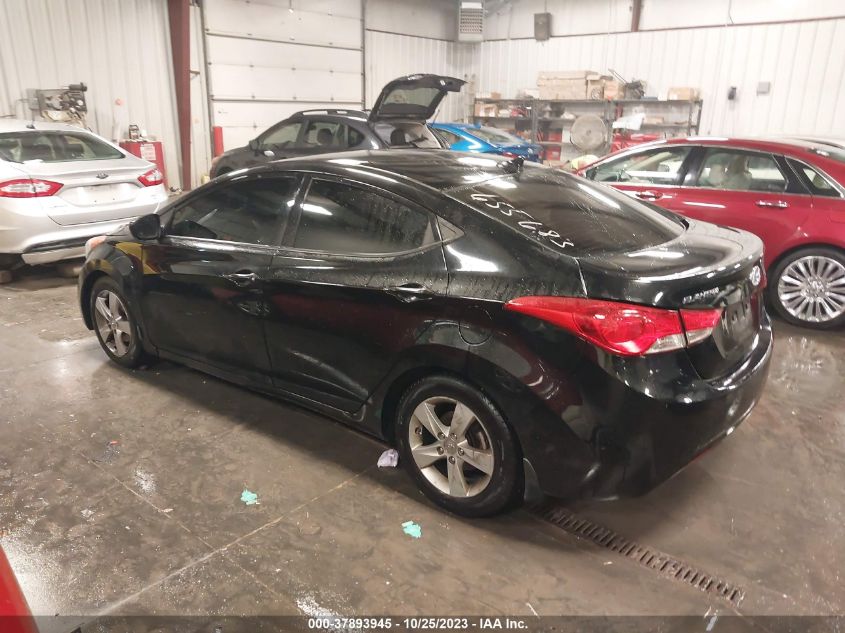 2013 HYUNDAI ELANTRA GLS PZEV - 5NPDH4AE8DH414857