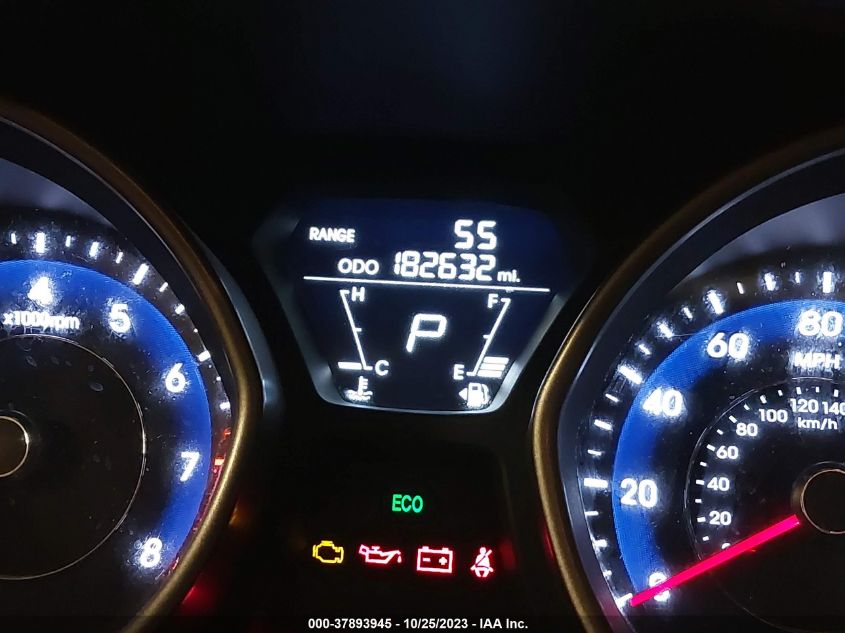 2013 HYUNDAI ELANTRA GLS PZEV - 5NPDH4AE8DH414857
