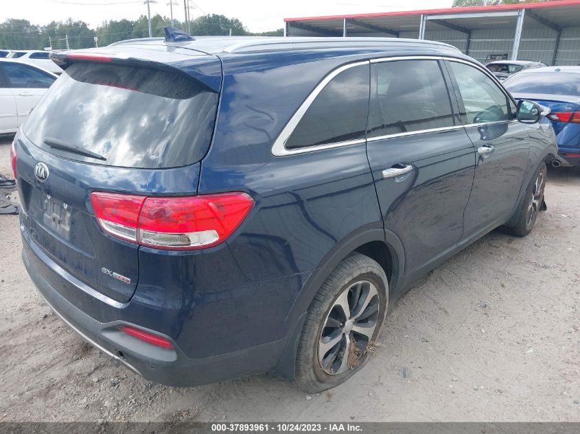 2017 KIA SORENTO EX - 5XYPH4A16HG264139