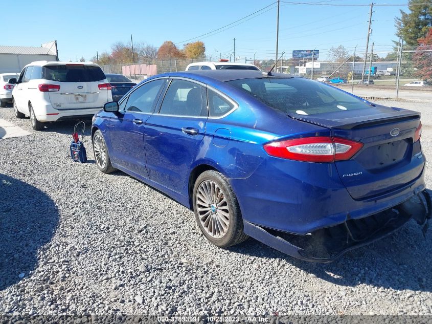 2013 FORD FUSION TITANIUM - 3FA6P0K94DR252637