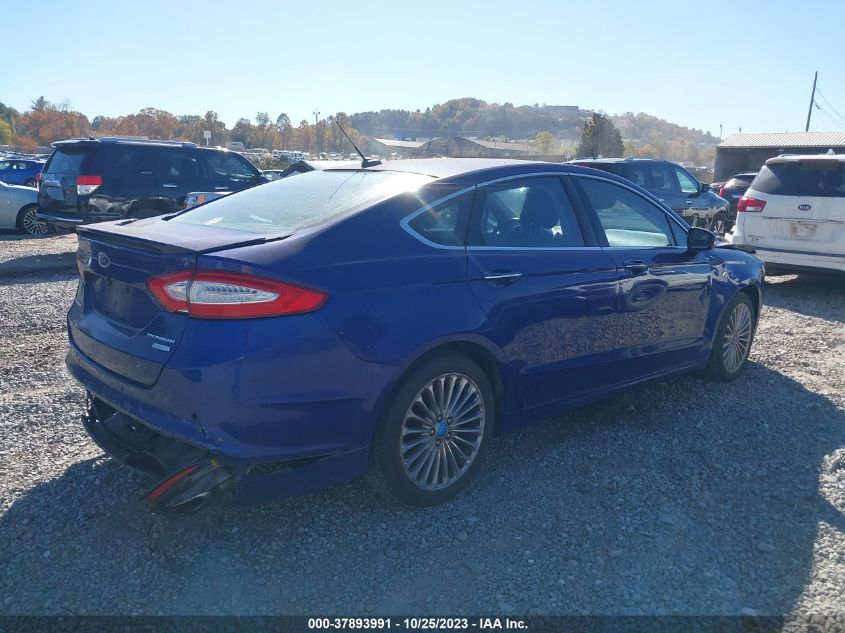 2013 FORD FUSION TITANIUM - 3FA6P0K94DR252637