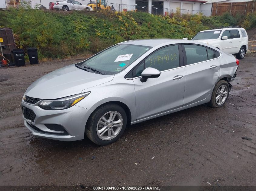 2018 CHEVROLET CRUZE LT - 1G1BE5SM2J7186715