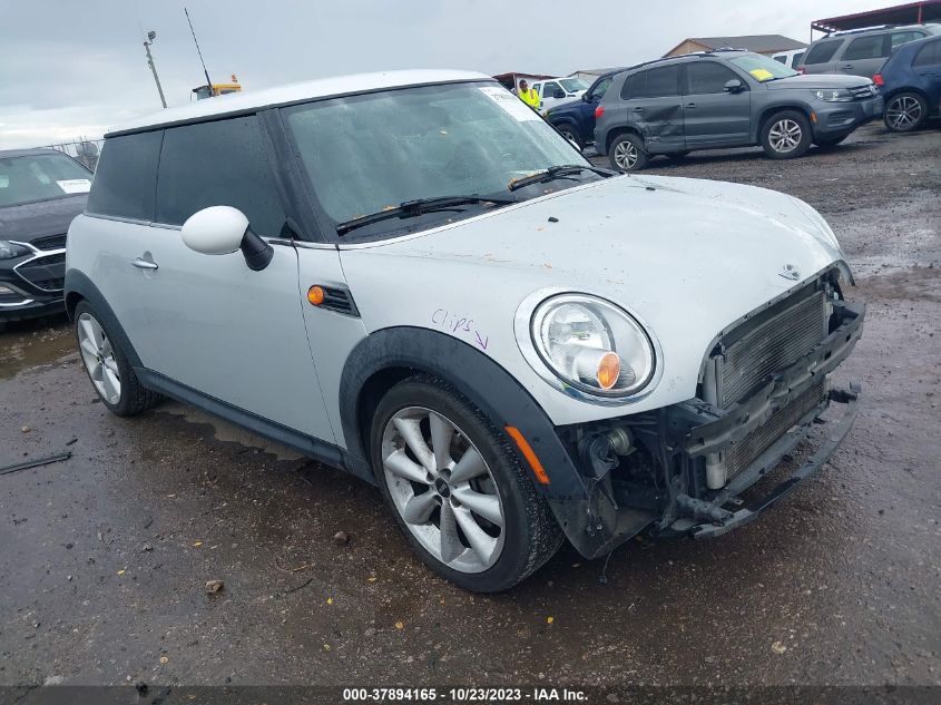 2013 MINI COOPER HARDTOP - WMWSU3C58DT548965