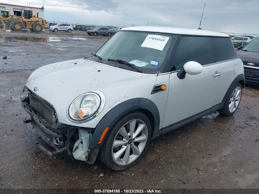 2013 MINI COOPER HARDTOP - WMWSU3C58DT548965