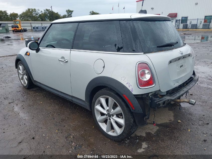 2013 MINI COOPER HARDTOP - WMWSU3C58DT548965