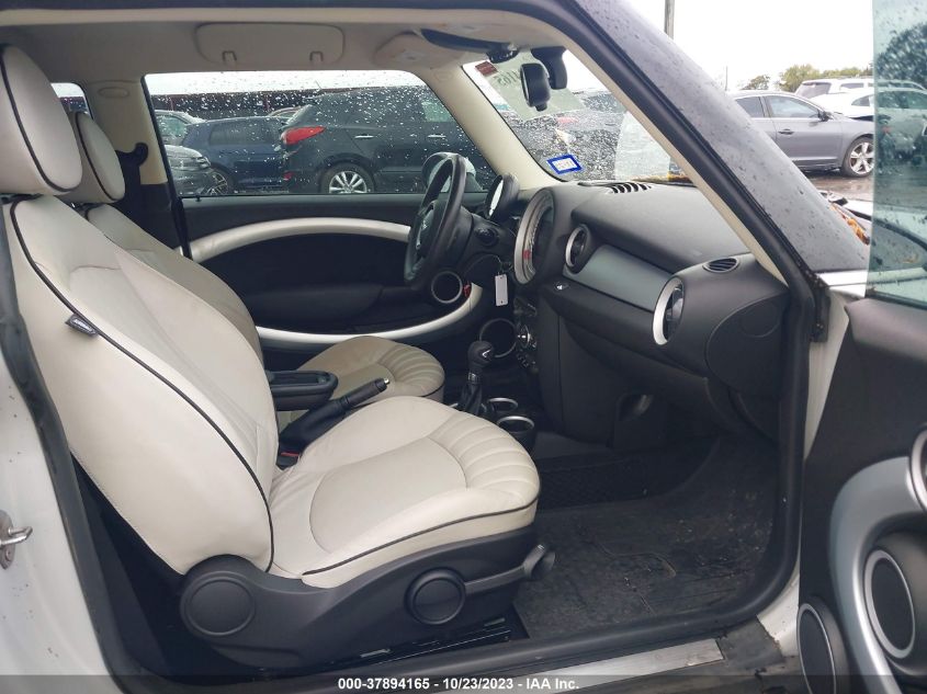 2013 MINI COOPER HARDTOP - WMWSU3C58DT548965