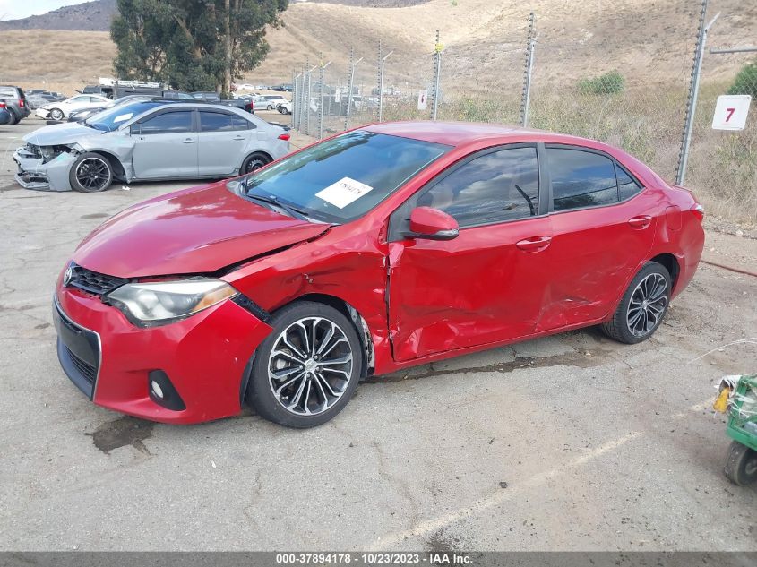 2015 TOYOTA COROLLA L/LE/S/S PLUS/LE PLUS - 5YFBURHE1FP272122