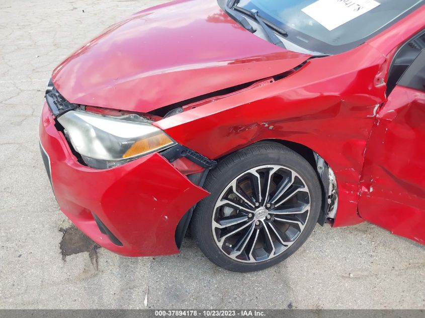 2015 TOYOTA COROLLA L/LE/S/S PLUS/LE PLUS - 5YFBURHE1FP272122
