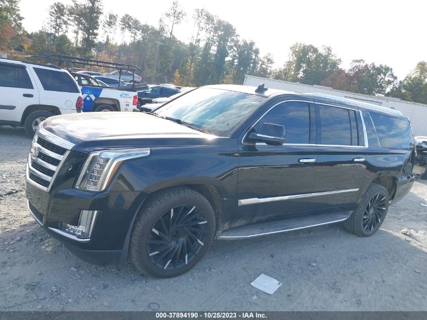 2015 CADILLAC ESCALADE ESV LUXURY - 1GYS4SKJXFR565563
