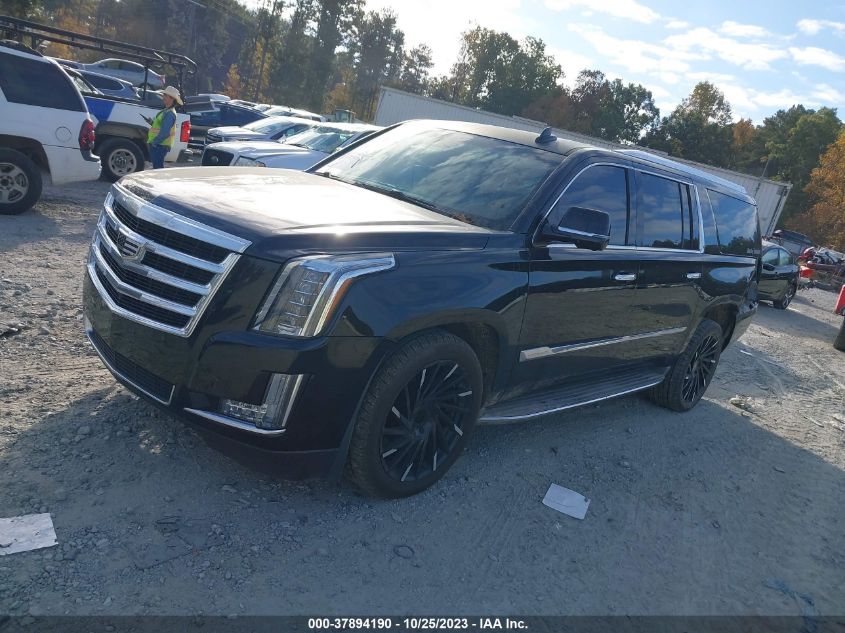 2015 CADILLAC ESCALADE ESV LUXURY - 1GYS4SKJXFR565563
