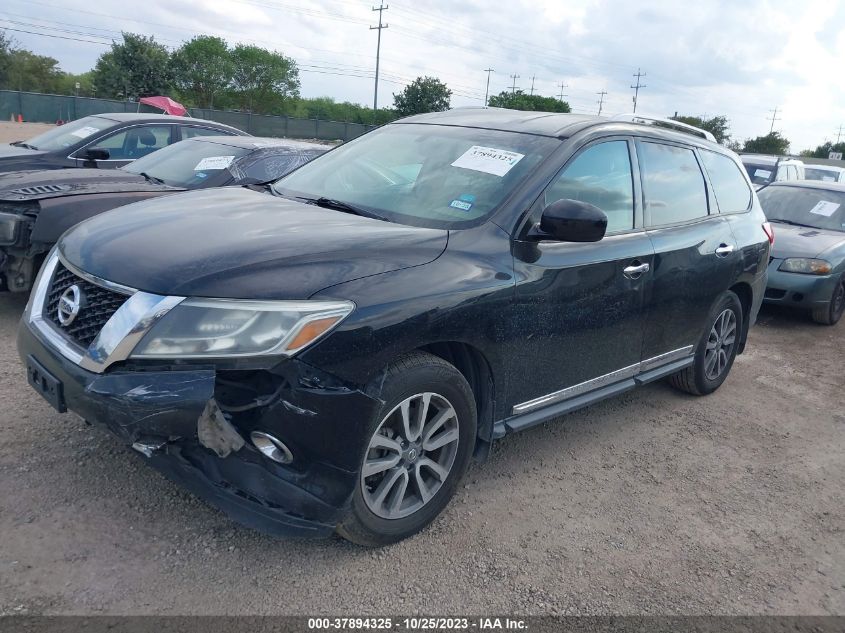 2014 NISSAN PATHFINDER SL - 5N1AR2MN0EC632249