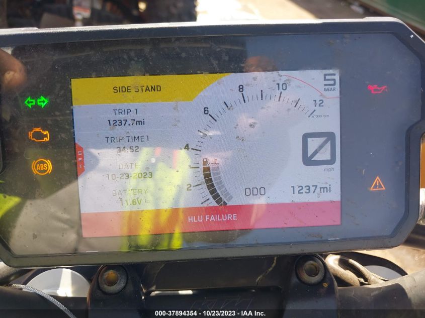 2022 KTM 390 DUKE MD2JPJ401NC251500