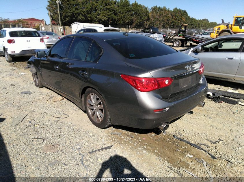 2014 INFINITI Q50 HYBRID PREMIUM JN1AV7AP9EM690358