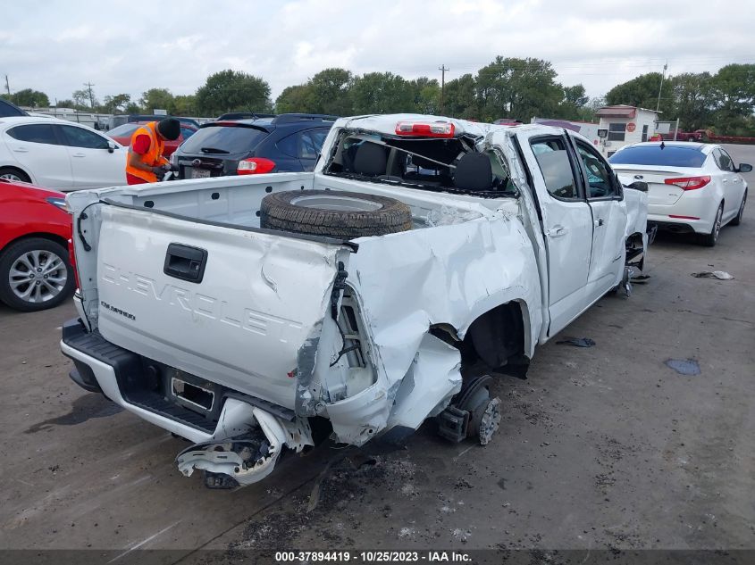 2021 CHEVROLET COLORADO LT - 1GCGSCEN7M1268705