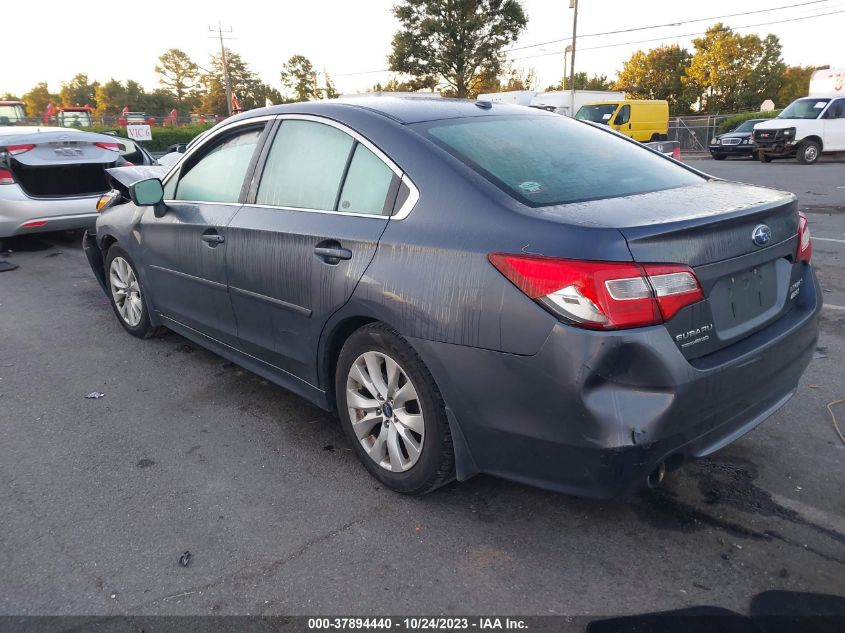 2015 SUBARU LEGACY 2.5I PREMIUM - 4S3BNAE64F3016299
