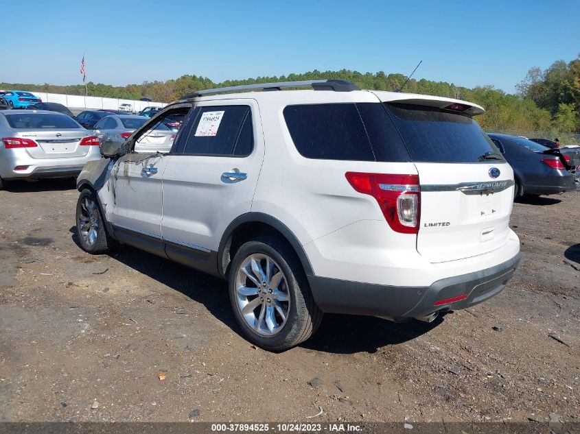 2013 FORD EXPLORER LIMITED - 1FM5K7F89DGC69337