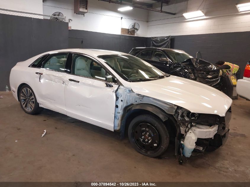2019 LINCOLN MKZ RESERVE II - 3LN6L5F92KR624899